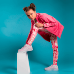 Legging-adidas-Aop-Infantil-Rosa