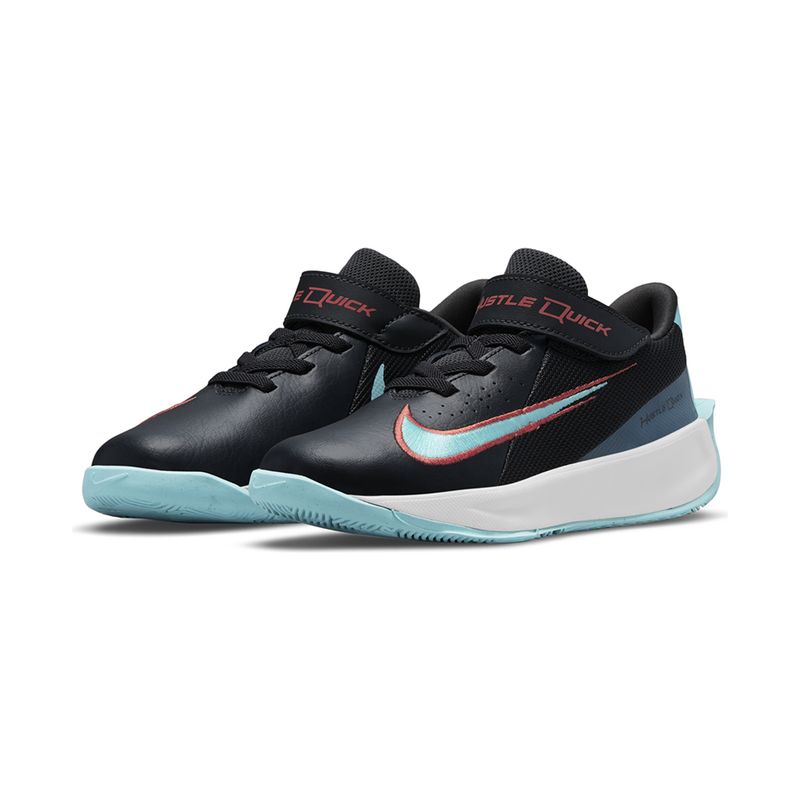 Tenis-Nike-Team-Hustle-Quick-PS-Infantil-Preto-5