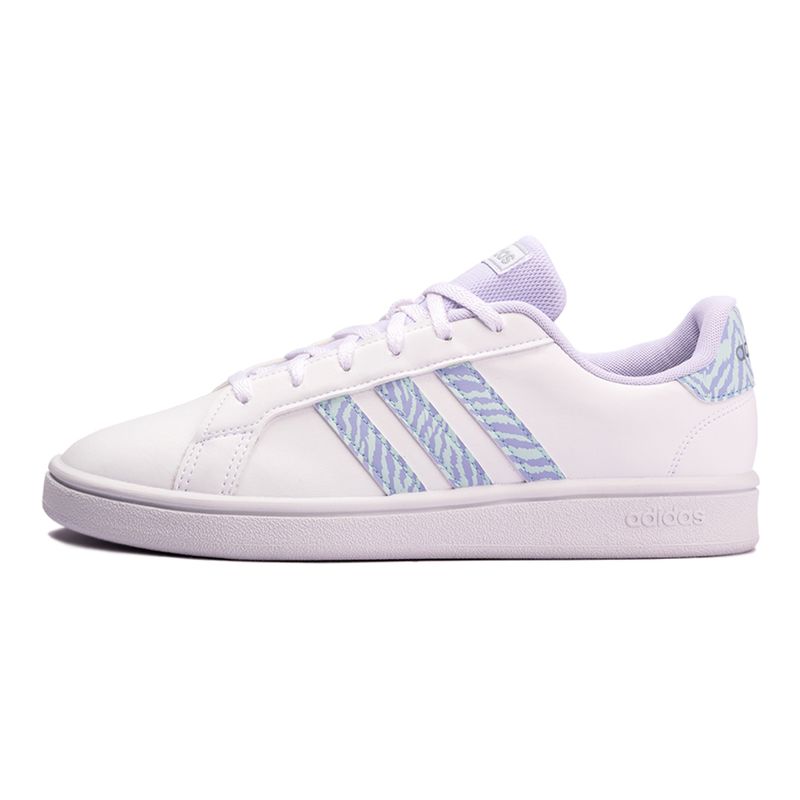 Tenis-adidas-Grand-Court-Infantil-Branco