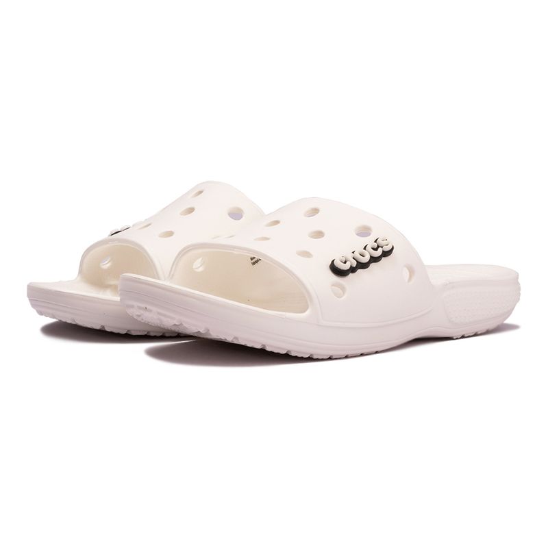 Chinelo-Crocs-Classic-Slide-GS-Branco-5