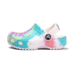 Sandália Crocs Classic Tie Dye PS/GS Infantil