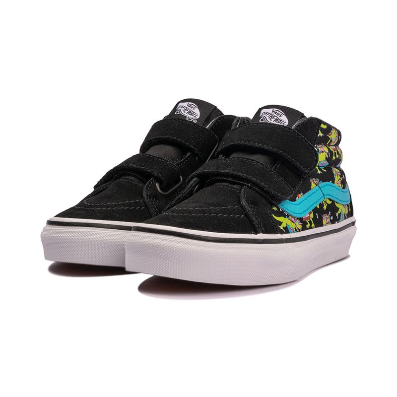 Tenis-Vans-SK8-MID-Reissue-Velcro-PS-Infantil-Preto-5