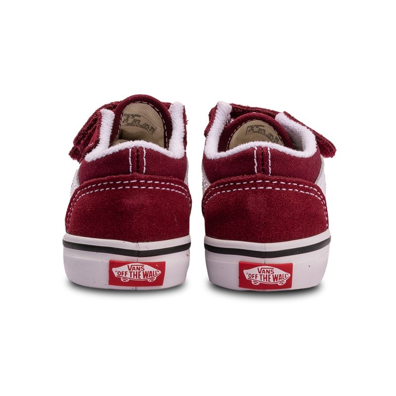 Tenis-Vans-Old-Skool-Velcro-TD-Infantil-Vermelho-6