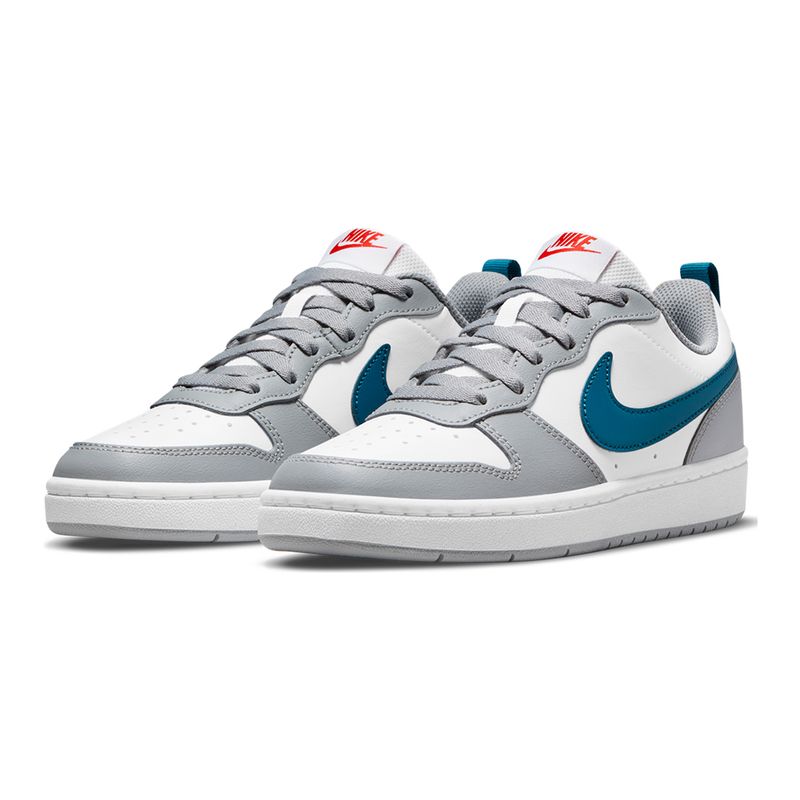 Tenis-Nike-Court-Borough-Low-2-GS-Infantil-Multicolor-5