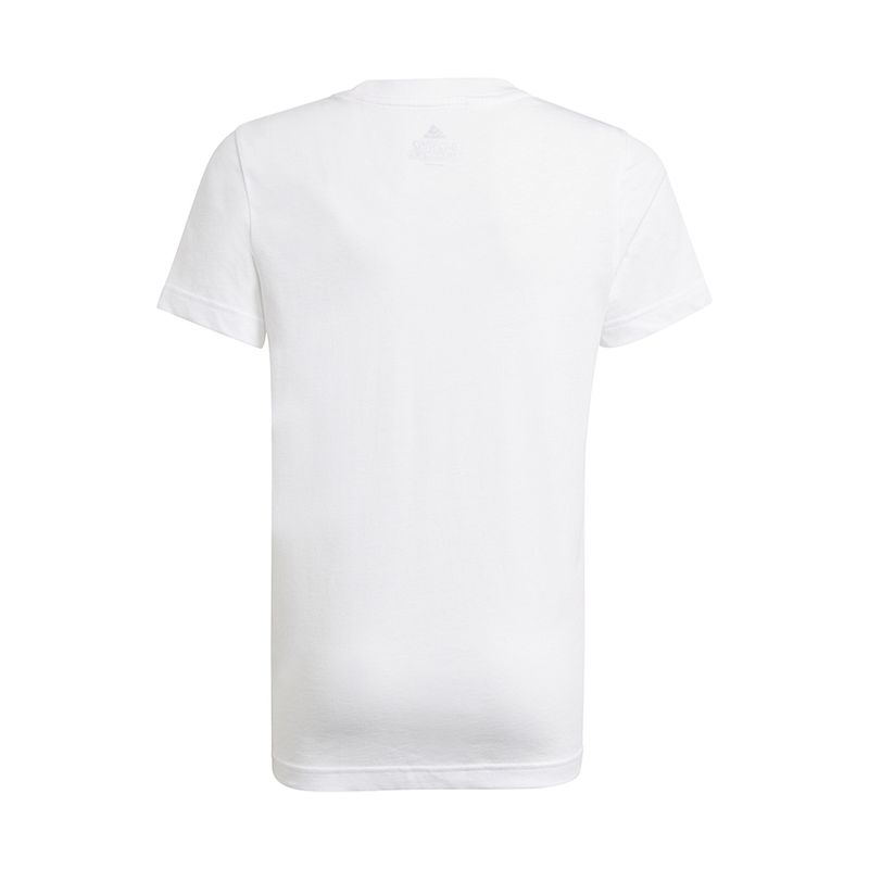Camiseta-adidas-3Bar-Infantil-Branca-2