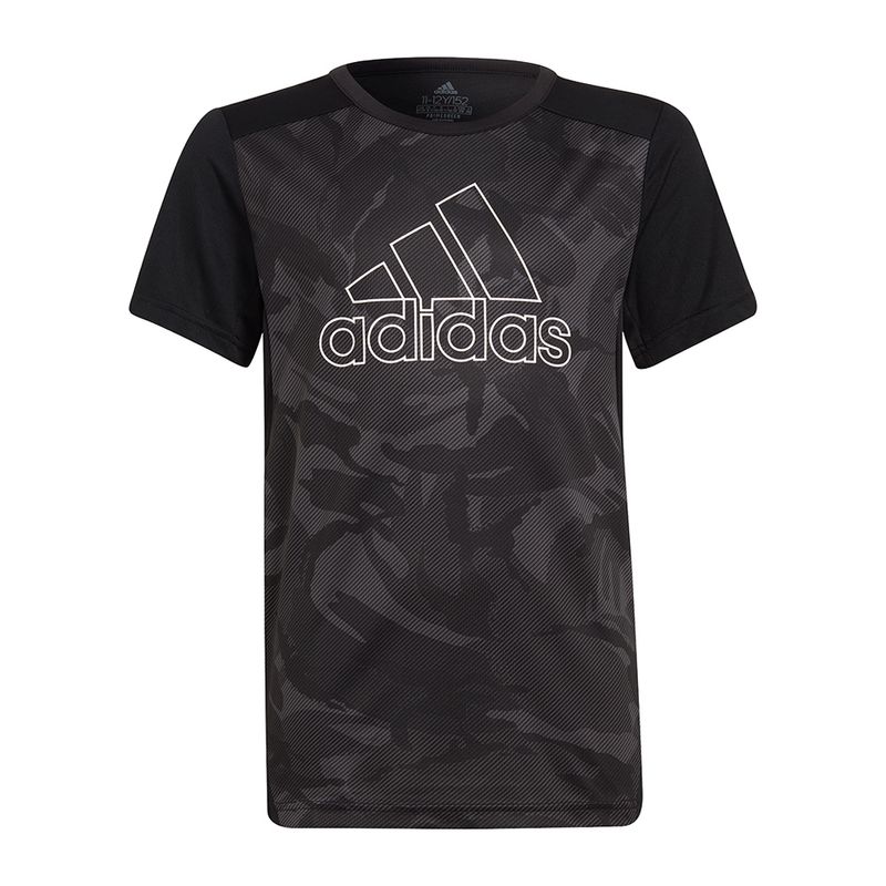 Camiseta-adidas-B-Seas-Infantil-Preta