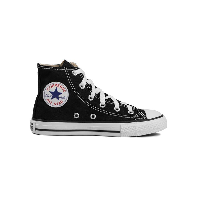 Tenis-Converse-Chuck-Taylor-All-Star-Core-Hi-PS-Infantil-Preto-3