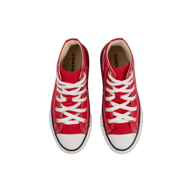 Tenis-Converse-Chuck-Taylor-All-Star-Core-Hi-PS-Infantil-Vermelho-4