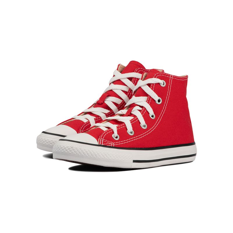 Tenis-Converse-Chuck-Taylor-All-Star-Core-Hi-PS-Infantil-Vermelho-5