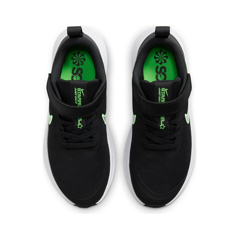 Tenis-Nike-Star-Runner-3-PSV-Infantil-Preto-4