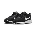 Tenis-Nike-Revolution-6-PS-Infantil-Preto-5