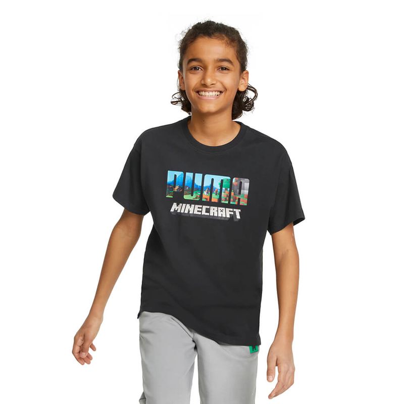 Camiseta Puma x Minecraft Infantil