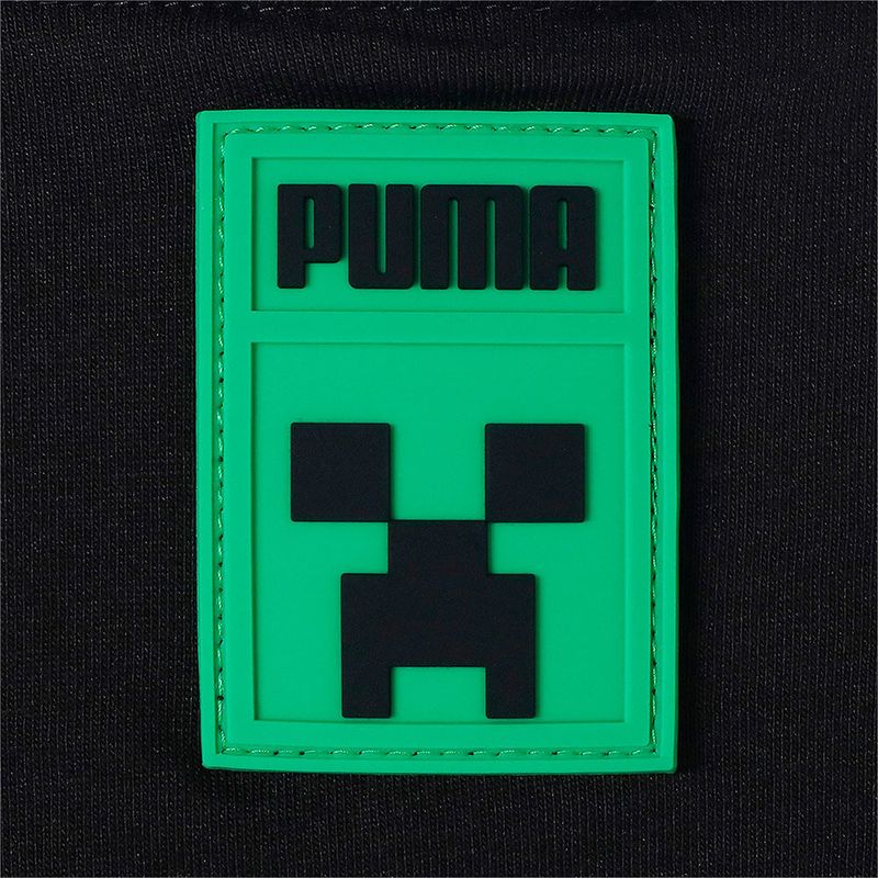 Camiseta-Puma-x-Minecraft-Infantil-Preta-3