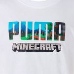 Camiseta-Puma-x-Minecraft-Infantil-Branca-4