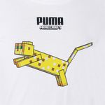 Camiseta-Puma-x-Minecraft-Graphic-Infantil-Branca-4