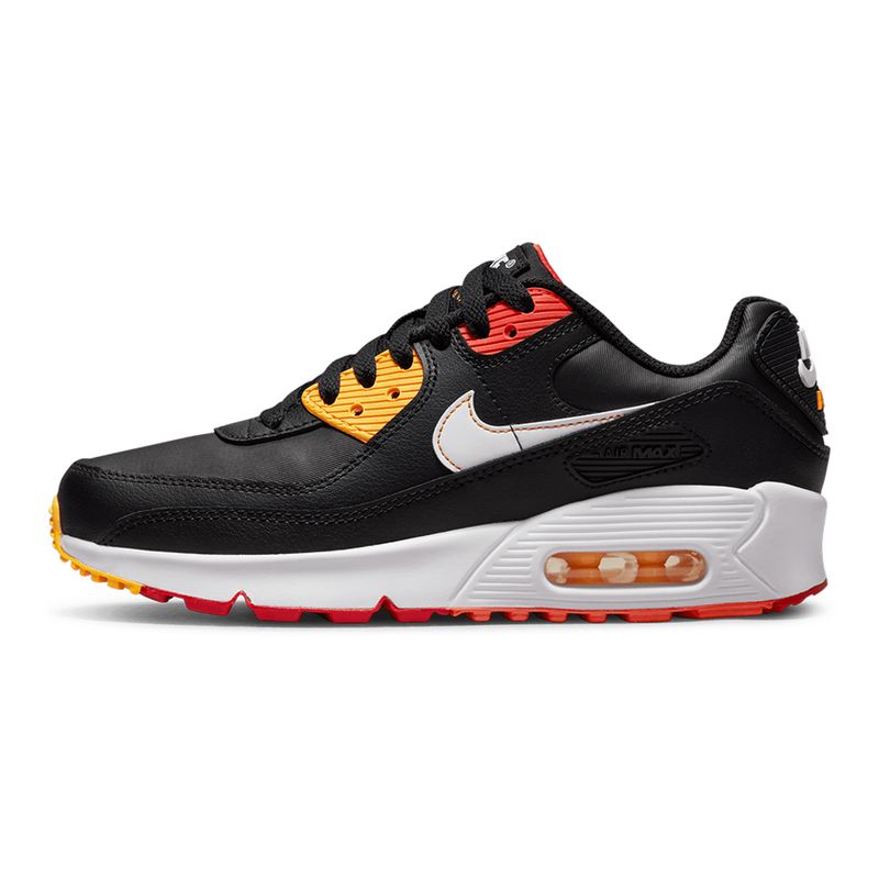 Tenis-Nike-Air-Max-90-LTR-GS-Infantil-Preto
