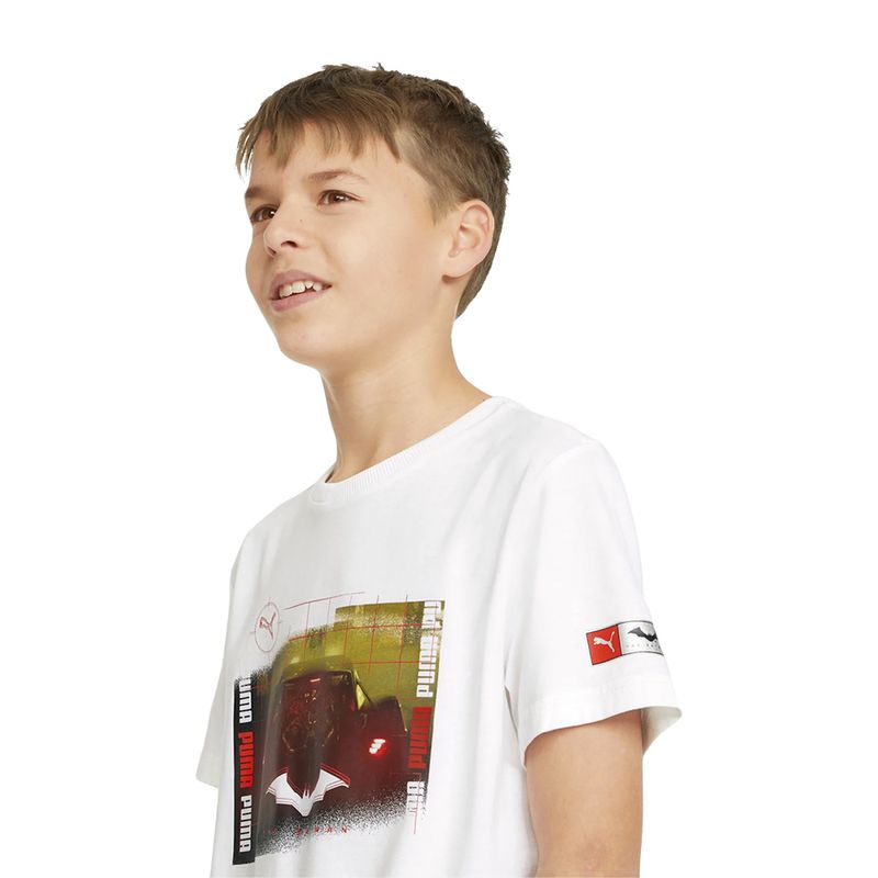 Camiseta-Puma-x-Batman-Graphic-Infantil-Branco-3