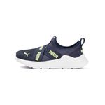 Tenis-Puma-Wired-Run-Slip-On-TD-BDP-Infantil-Azul