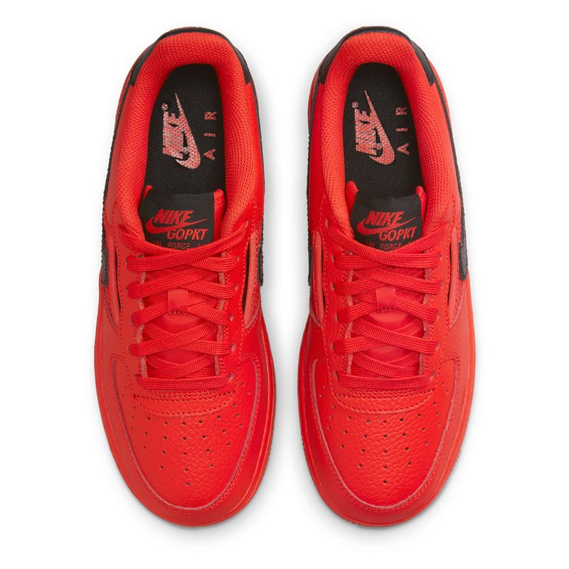 Tenis-Nike-Air-Force-1-LV8-GS-Infantil-Vermelho-4