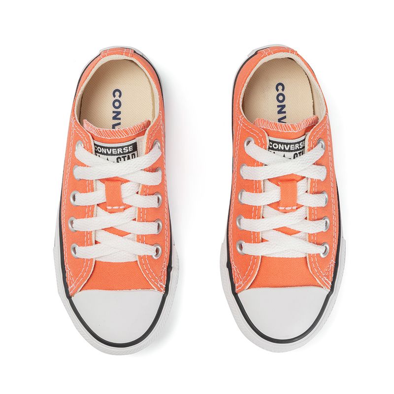 Tenis-Converse-Chuck-Taylor-All-Star-Seasonal-PS-Infantil-Laranja-4