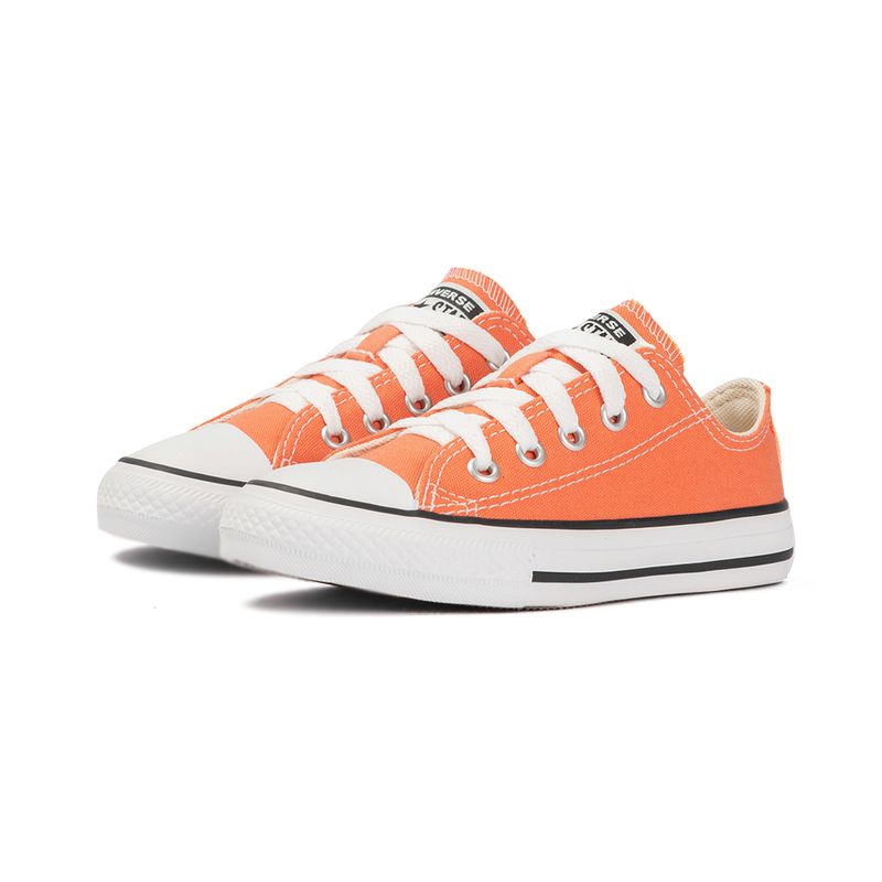 Tenis-Converse-Chuck-Taylor-All-Star-Seasonal-PS-Infantil-Laranja-5