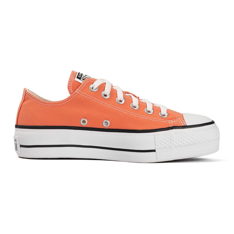 Tenis-Converse-Chuck-Taylor-All-Star-Lift-GS-Infantil-Laranja-3