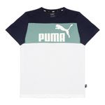 Camiseta-Puma-Essentials-Color-Block-Infantil-Multicolor