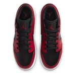 Tenis-Air-Jordan-1-Low-GS-Infantil-Vermelho-4