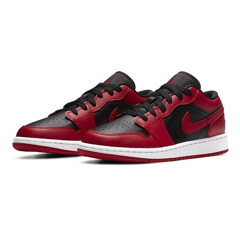 Tenis-Air-Jordan-1-Low-GS-Infantil-Vermelho-5