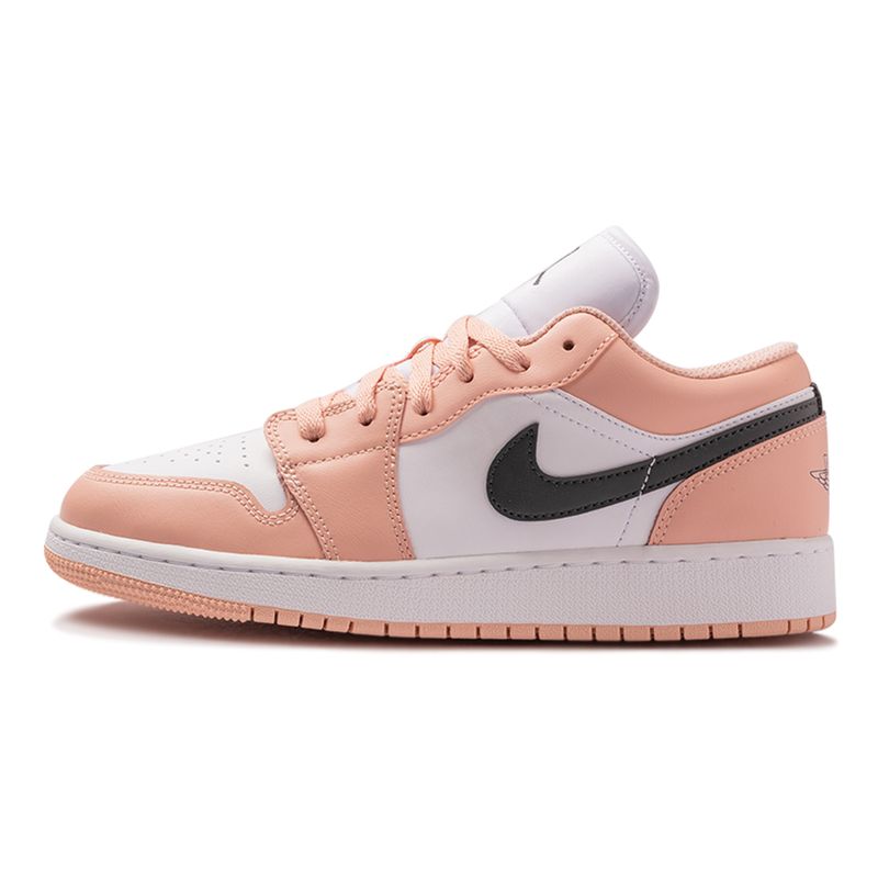 Tenis-Air-Jordan-1-Low-GS-Infantil-Rosa