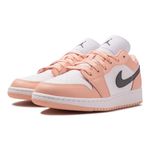 Tenis-Air-Jordan-1-Low-GS-Infantil-Rosa-5