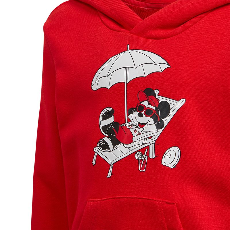 Agasalho-adidas-Disney-Mickey-and-Friends-Infantil-Vermelho-4