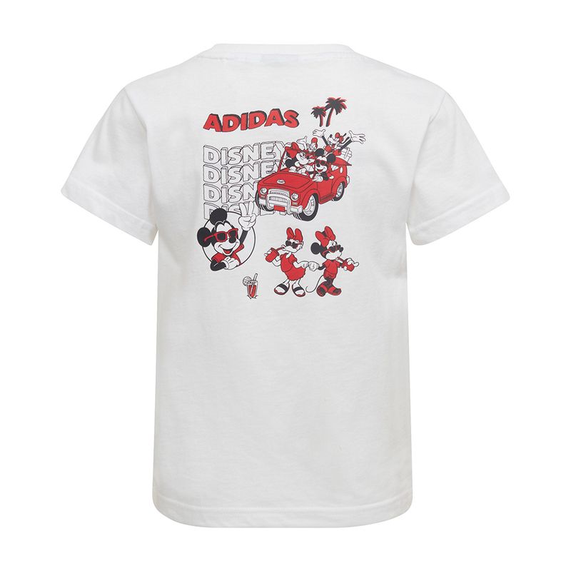 Camiseta-adidas-Disney-Mickey-and-Friends-Infantil-Branca-2