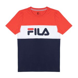 Camiseta Fila Color Block Infantil