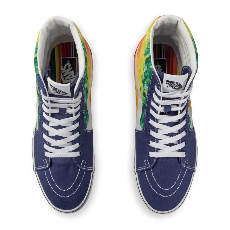 Tenis-Vans-X-Crayola-Sk8-Hi-Multicolor-4