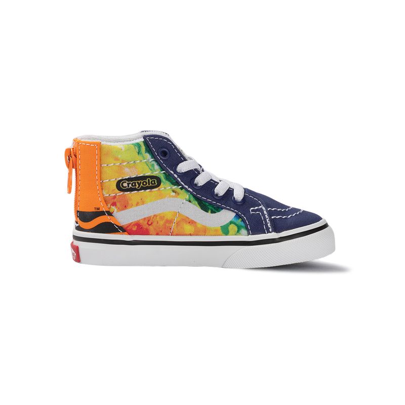 Tenis-Vans-X-Crayola-SK8-Hi-Zip-TD-Infantil-Multicolor-3