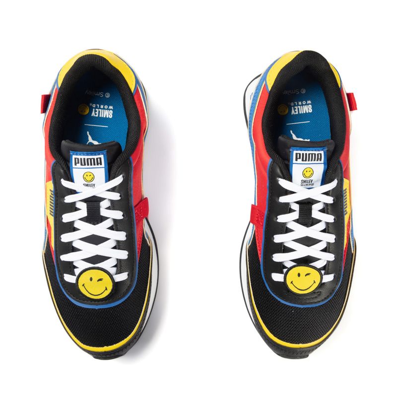 Tenis-Puma-Future-Rider-Smiley-World-GS-Infantil