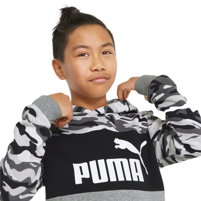 Blusa-Puma-Essentials-Infantil-Cinza-3