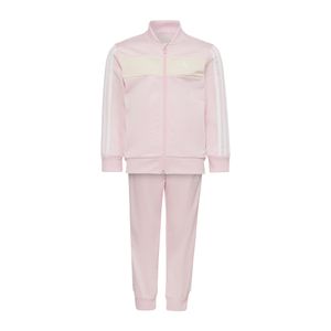 Conjunto adidas Essentials 3-Stripes Shiny Manga Longa Infantil