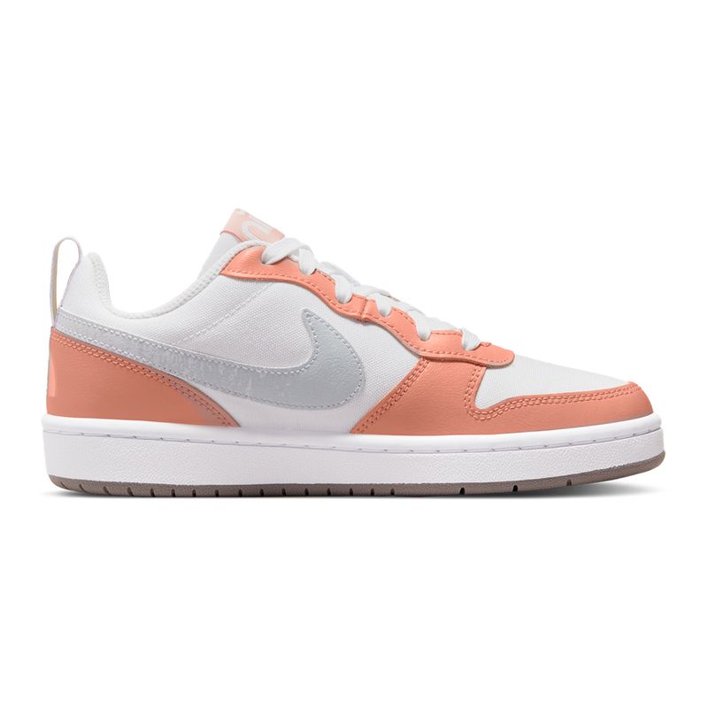 nike court borough low 2 orange and black