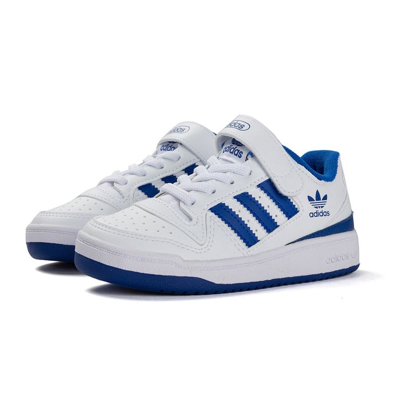 Tênis adidas best sale de couro