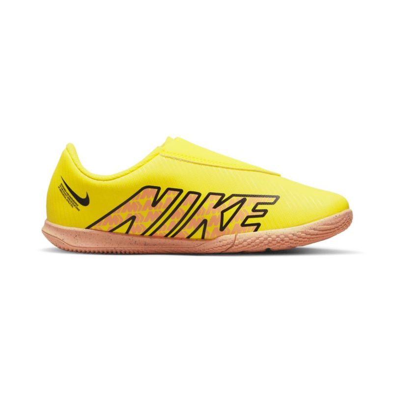 Chuteira-Nike-Vapor-Club-PS-Infantil-Amarela-3
