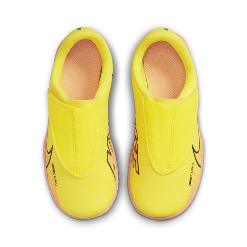 Chuteira-Nike-Vapor-Club-PS-Infantil-Amarela-4
