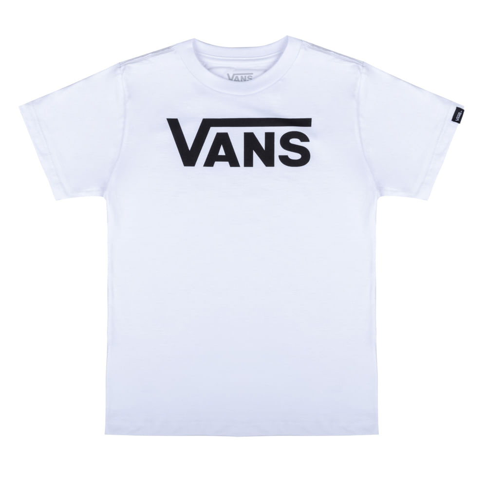 Blusa sales branca vans