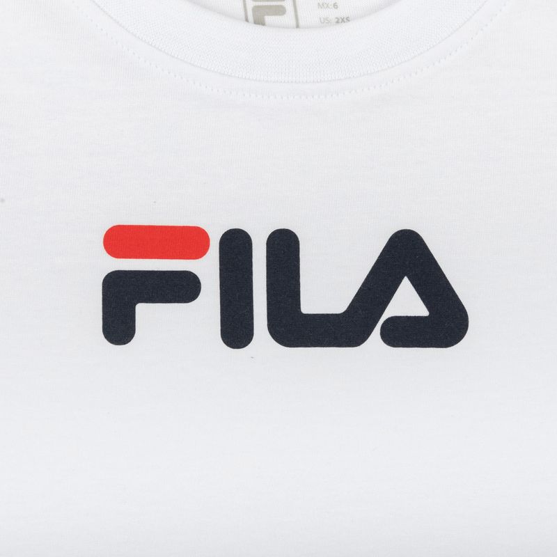 Camiseta-Fila-Letter-Premium-Infantil