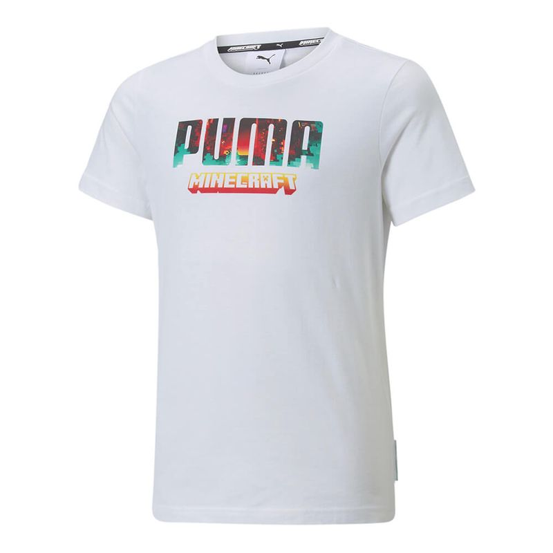 Camiseta-Puma-X-Minecraft-Infantil