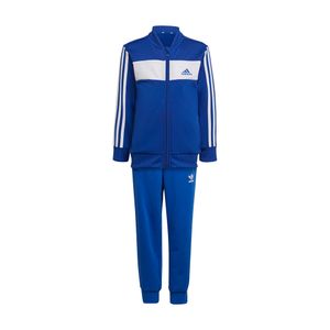 Conjunto adidas 3-S Shiny Manga Longa Infantil