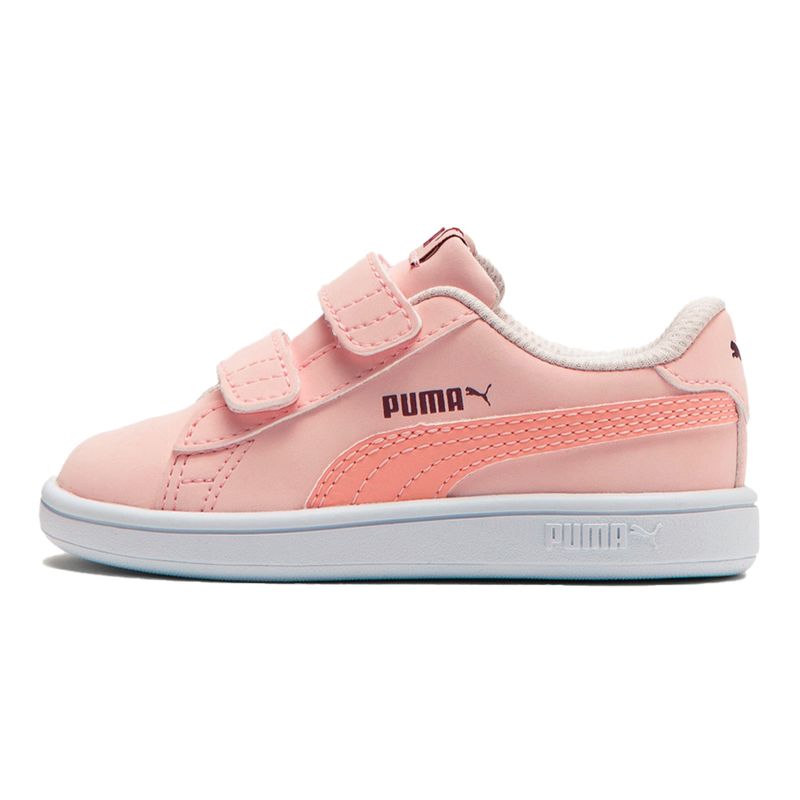 Tenis puma infantil on sale com velcro rosa