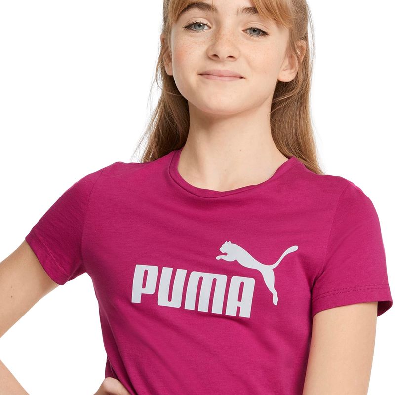 Camiseta-Puma-Essentials-Logo-Infantil