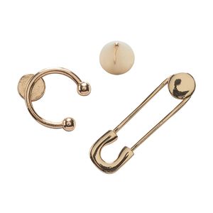 Jibbitz Crocs Puff and Gold 3 Pack